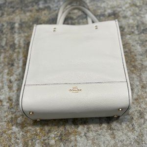 COACH Dempsey Tote Bag in Chalk NWT